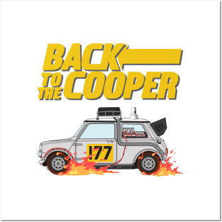 Back To The Cooper Classic Time Machine Mini Posters and Art